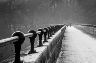 2nd Club Mono Print – Lambley Viaduct – Chris Winter