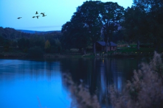 C Club PDI – Cabin at Dusk – Chris Winter